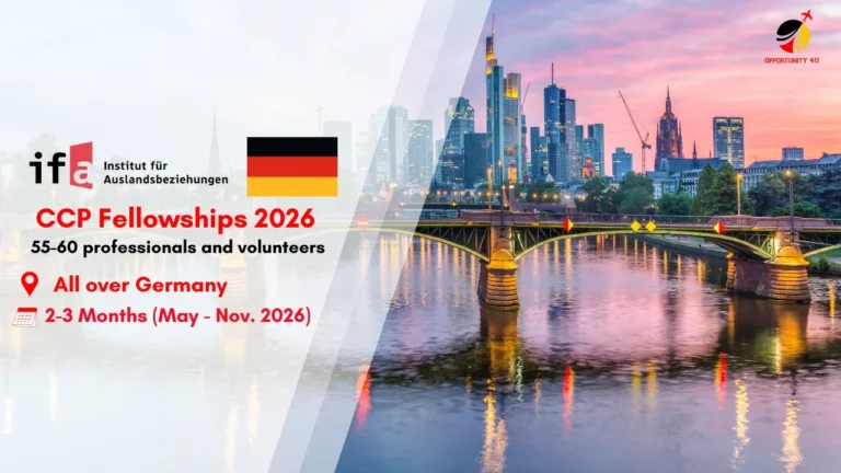 Fully Funded CrossCulture Programme (CCP) Fellowship 2026 in Germany Applications Now Open