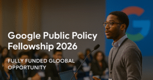 Google Public Policy Fellowship 2026 | Fully Funded Graduate Opportunity Worldwide