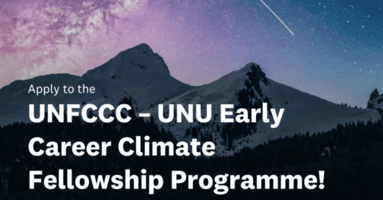 UNFCCC Learning Programs 2026 – Paid & Remote Opportunities