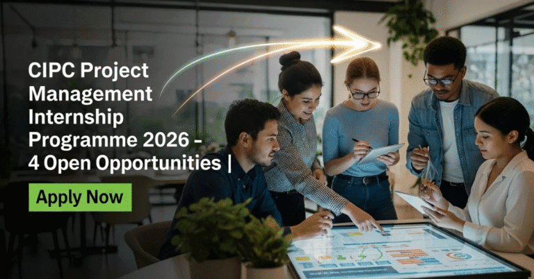 CIPC Project Management Internship Programme 2026 | 24-Month Paid Graduate Opportunity
