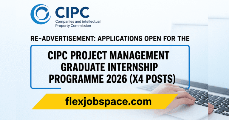 Re-Advertisement: Applications Open for the CIPC Project Management Graduate Internship Programme 2026 (X4 Posts)