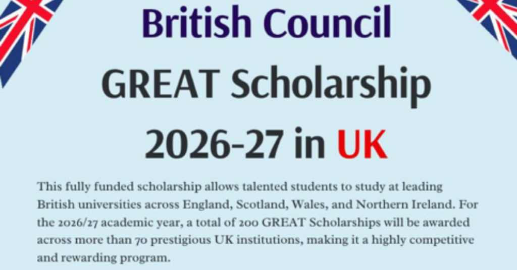 GREAT Scholarships 2026–27