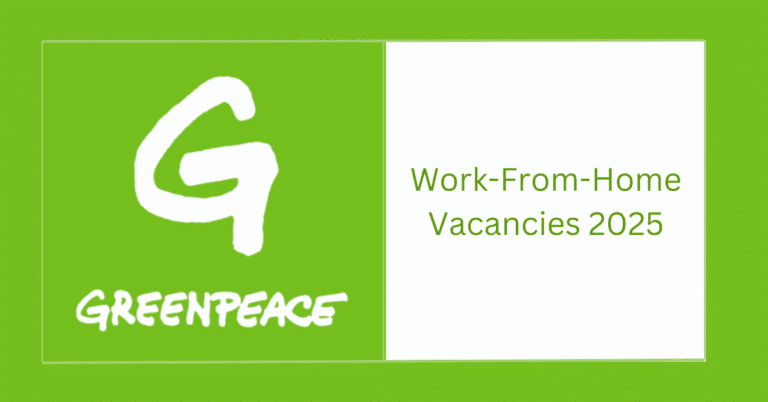 Greenpeace International Help Desk Coordinator (Part-Time) | €34,291.35 Annual Salary