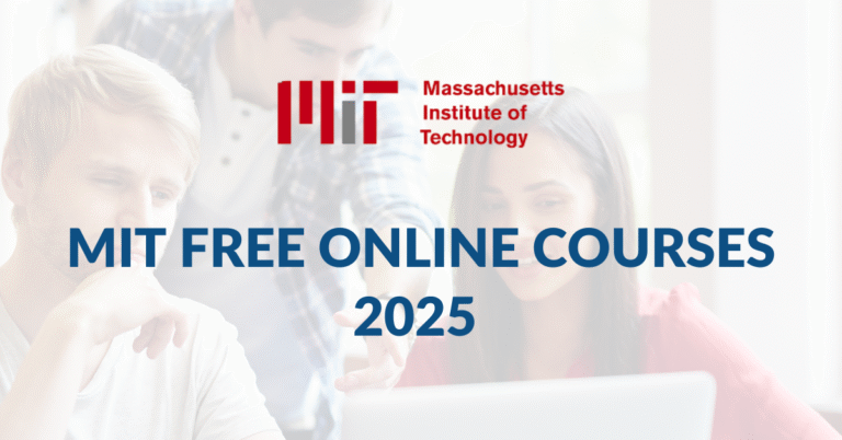 MIT Free Online Courses 2026 | Learn from MIT With Free Certificates & Open Access