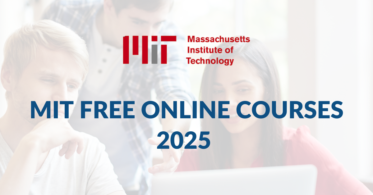 MIT Free Online Courses 2026 | Learn from MIT With Free Certificates & Open Access