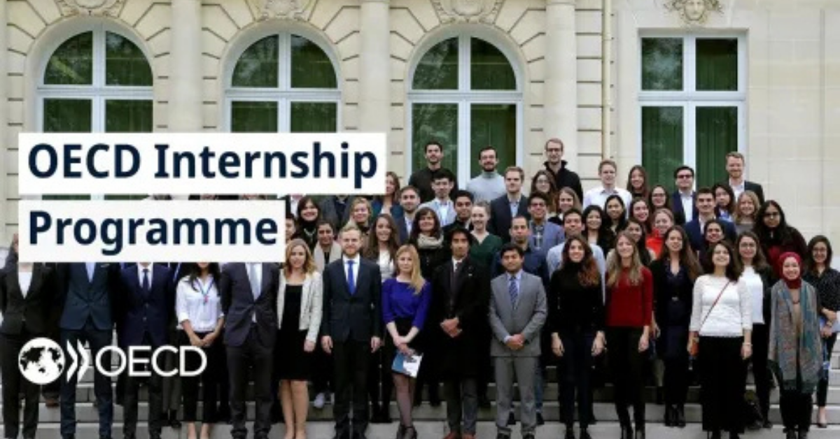 OECD Internship 2026, OECD internships, Paris internships international organisations, fully funded internships Europe, policy internships OECD, research internships Paris, international governance internships, OECD application process, hybrid internships Europe, student policy internships.