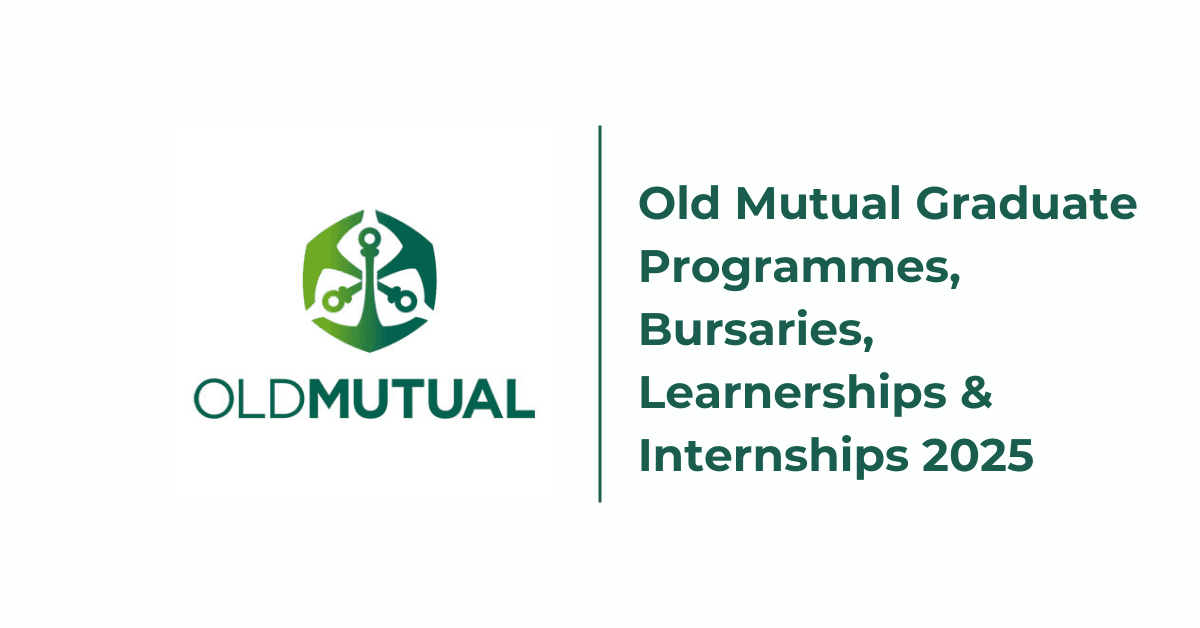 Old Mutual Graduate Programmes, Bursaries, Learnerships and Internships 2026 – Apply Now