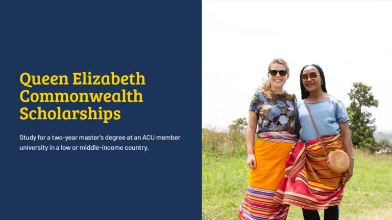 Queen Elizabeth Commonwealth Scholarships 2026 | Fully Funded