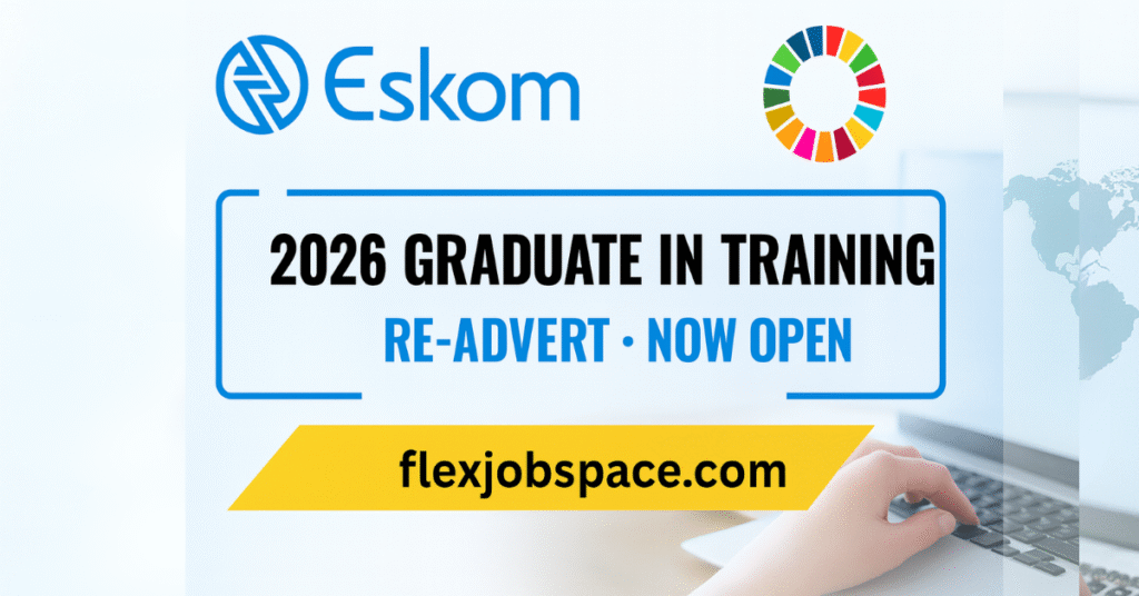 Re-Advert: Eskom Graduate in Training 2026 – Now Open