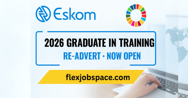 Re-Advert: Eskom Graduate in Training 2026 – Now Open