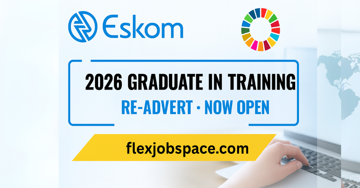 Re-Advert: Eskom Graduate in Training 2026 – Now Open
