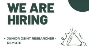 Junior OSINT Researcher (Remote) | Global Rights Compliance 2026 Recruitment