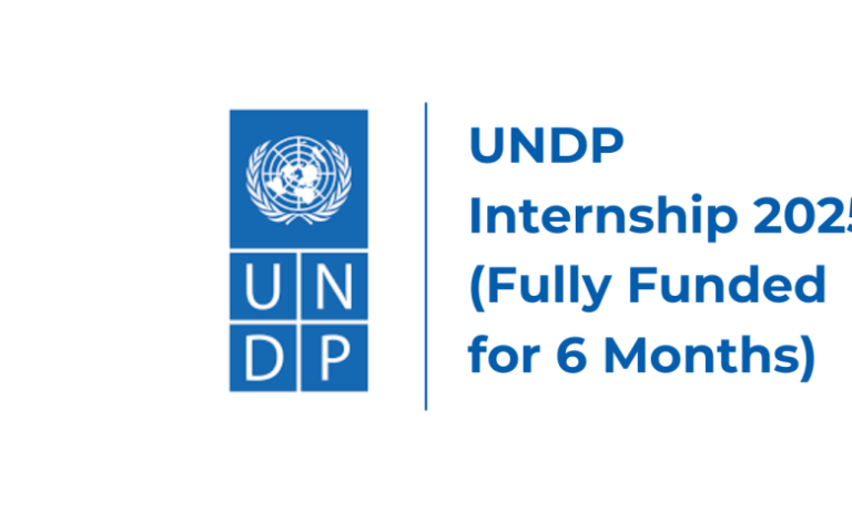 UNDP Internship 2025 | Fully Funded 6-Month Internship Program