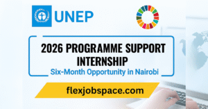 UNEP Programme Support Internship 2026 — Six-Month Opportunity in Nairobi