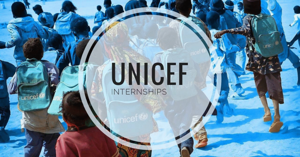 UNICEF Internship 2026 | UNICEF Climate Resilient WASH Innovation Portfolio (Remote, 6 Months)