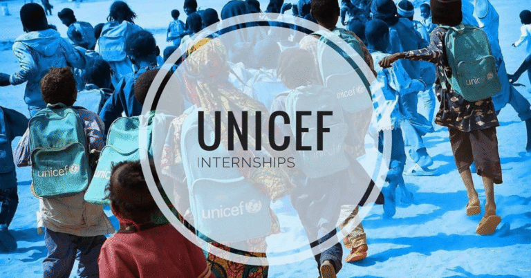 UNICEF Climate Resilience Internship 2026 (Remote)