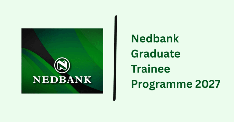 Nedbank Graduate Trainee Programme 2027