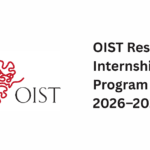 OIST Research Internship Program 2026–2027 in Japan
