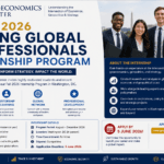 GeoEconomics Center Fall 2026 Young Global Professionals Internship Program — Apply By 5 June 2026