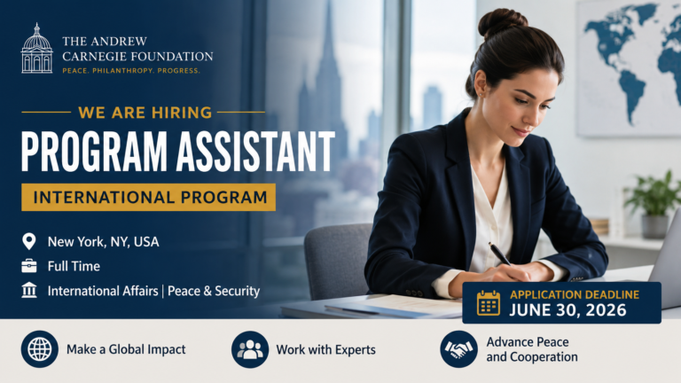 Program Assistant Job
