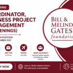 Gates Foundation Coordinator