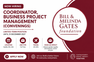 Gates Foundation Coordinator