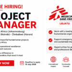 MSF Project Manager Job 2026