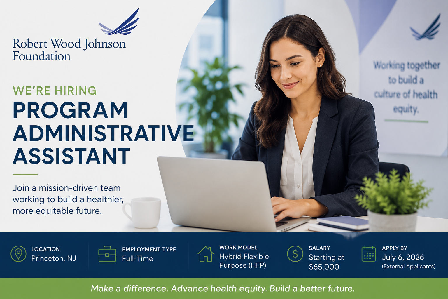 Program Administrative Assistant RWJF