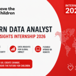 Save the Children Intern Data Analyst, Data Insights Internship 2026 | Remote Global Opportunity Save the Children Intern Data Analyst Internship 2026 Are you looking to begin your career in data analytics while contributing to a global humanitarian mission? The Save the Children Intern Data Analyst, Data Insights Internship 2026 offers graduates and final-year university students a unique opportunity to gain practical experience in data management, analytics, and international development. This six-month paid internship allows successful candidates to work with one of the world's leading humanitarian organizations, supporting global data quality initiatives that help improve the lives of millions of children across more than 100 countries. The position is available in approved Save the Children office locations worldwide and offers flexible hybrid or remote working arrangements depending on the country. If you have strong analytical skills, enjoy working with data, and want to contribute to meaningful global impact, this internship is an excellent opportunity to launch your career.