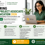 WRI Senior Project Associate Communication 2026
