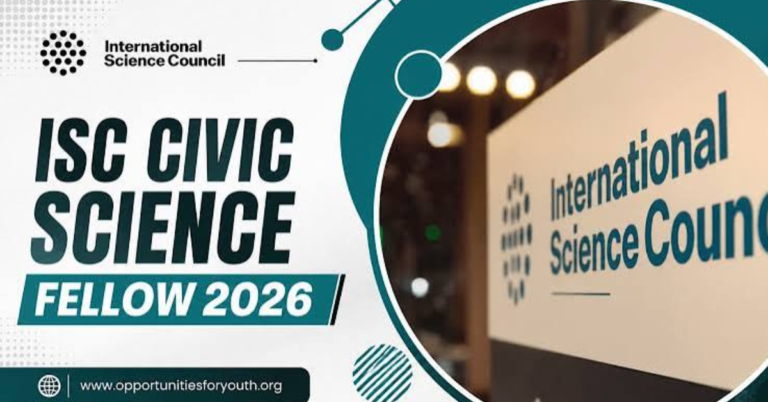 ISC Civic Science Fellowship