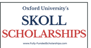 Oxford Skoll Scholarship