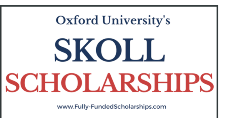Oxford Skoll Scholarship