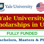 Yale University Scholarships for International Students