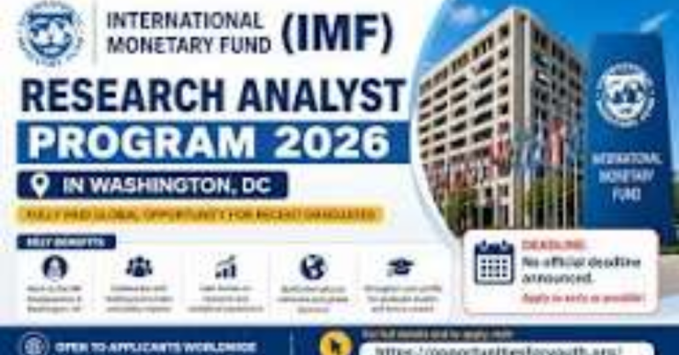 IMF Research Analyst Program