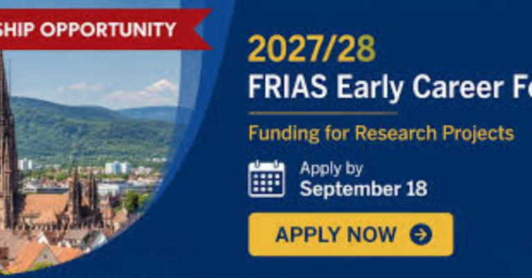 FRIAS Early Career Fellowship