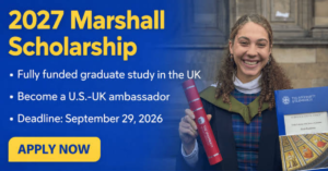 Marshall Scholarships