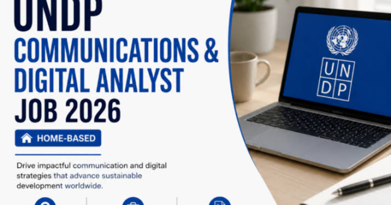 UNDP Communications Assistant Job