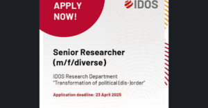 Apply for the IDOS Visiting Scholar Position