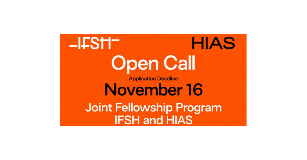 HIAS and IFSH Fellowship