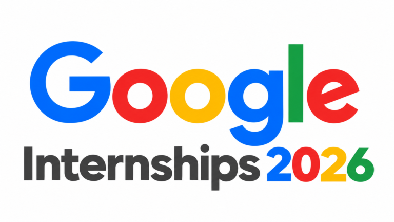Google Internships 2026