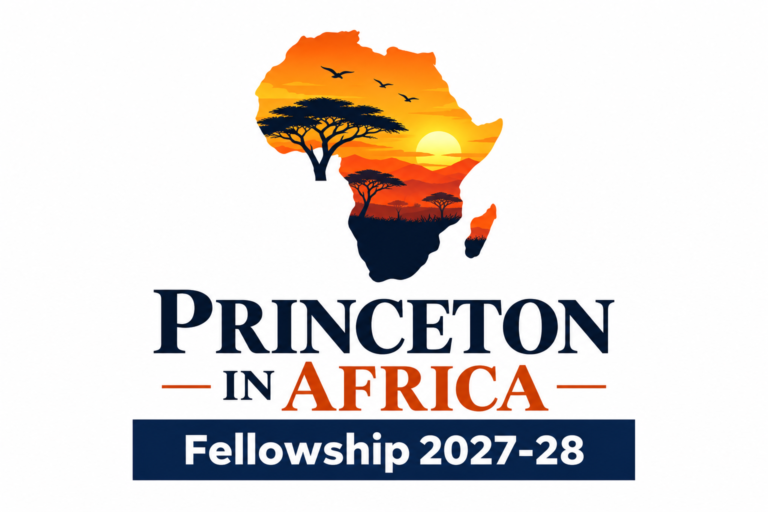 Princeton in Africa Fellowship 2027-28