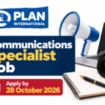 Communications Specialist Job